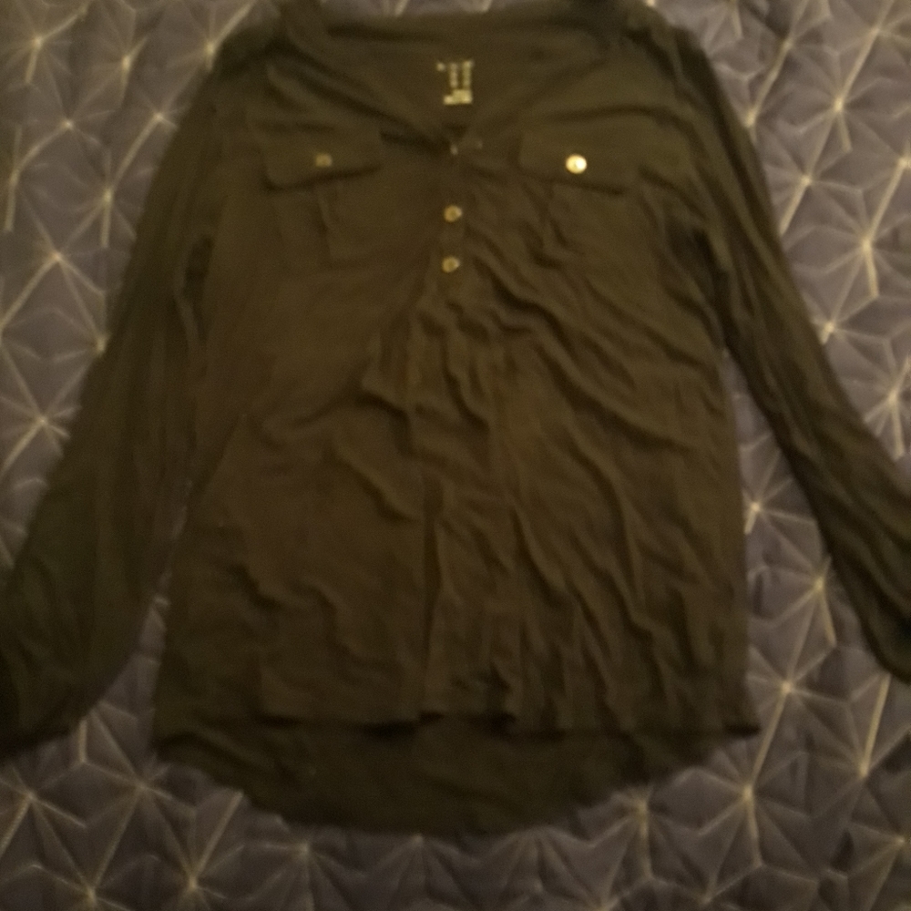 Black longsleeve blouse